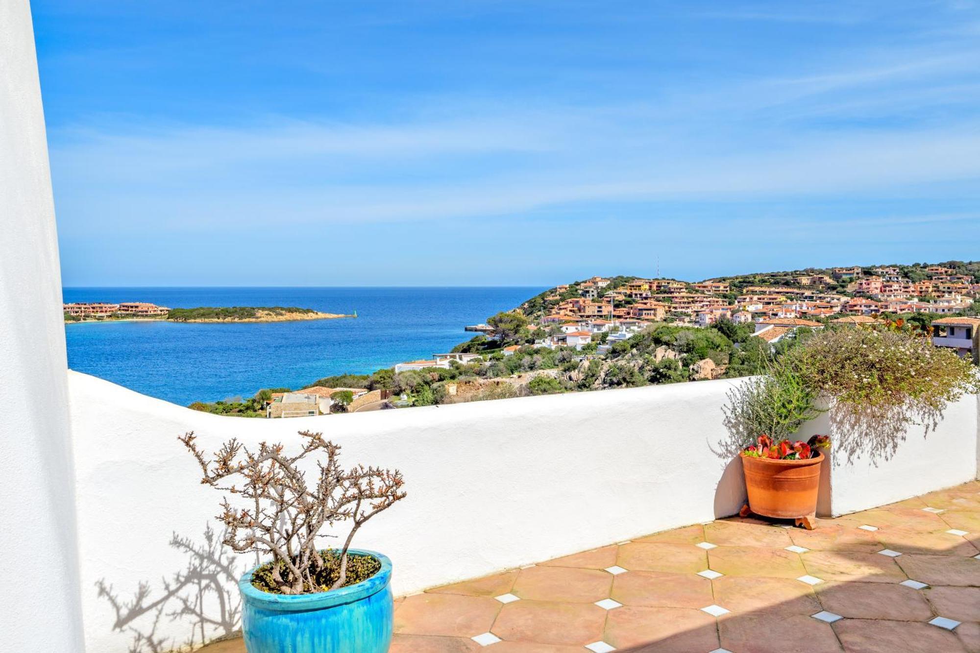 Terrazza Sul Mare A Porto Cervo Villa Eksteriør bilde