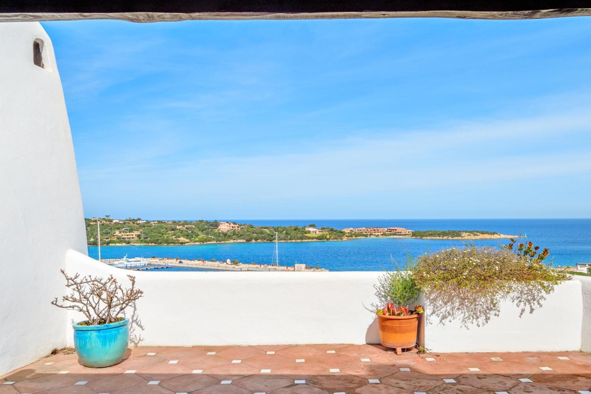 Terrazza Sul Mare A Porto Cervo Villa Eksteriør bilde