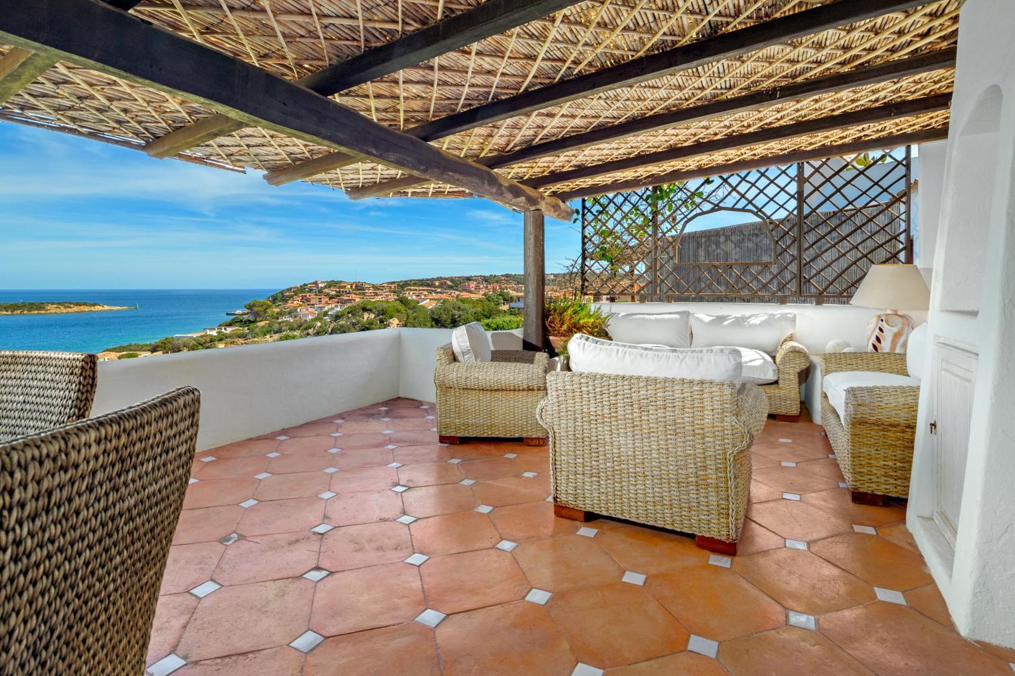 Terrazza Sul Mare A Porto Cervo Villa Eksteriør bilde
